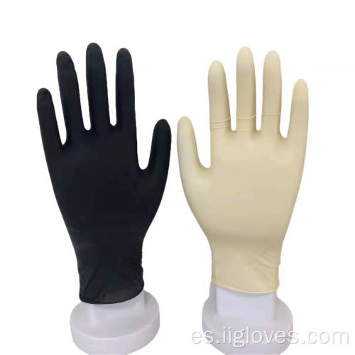 Guantes de látex sin polvo